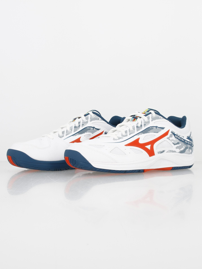Chaussures de tennis breakshot blanc/multicolore homme - Mizuno
