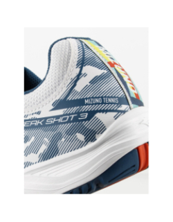 Chaussures de tennis breakshot blanc/multicolore homme - Mizuno