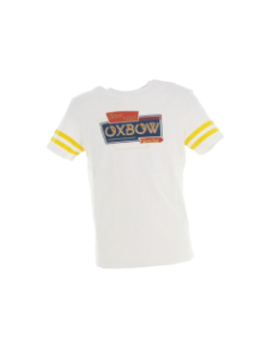 T-shirt tubso bandes blanc homme - Oxbow