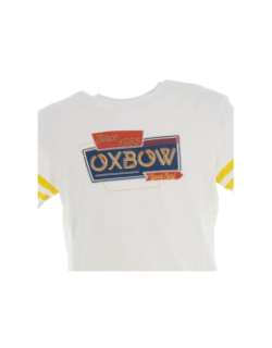 T-shirt tubso bandes blanc homme - Oxbow
