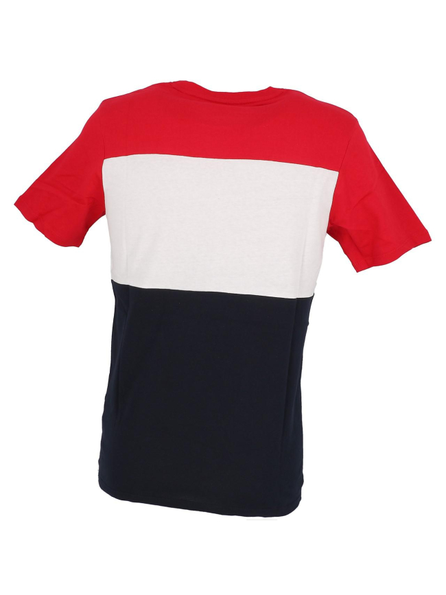 T-shirt logo block rouge homme - Jack & Jones