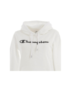 Sweat à capuche american class blanc femme - Champion