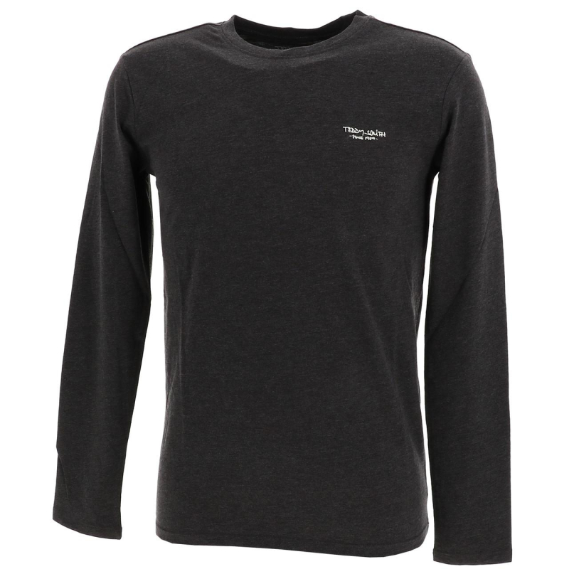 T-shirt manches longues the tee gris homme - Teddy Smith