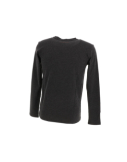 T-shirt manches longues the tee gris homme - Teddy Smith