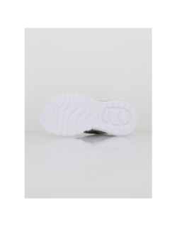 Baskets lumineuse à scratch light noir enfant - Skechers