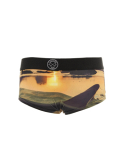 Boxer coraline paysage multicolore fille - Culture Sud