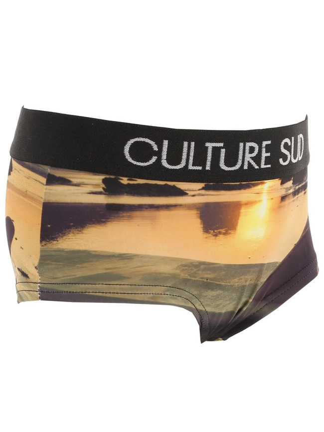 Boxer coraline paysage multicolore fille - Culture Sud