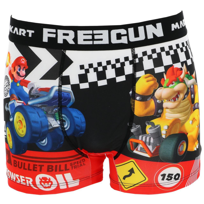 Boxer mario kart multicolore homme - Freegun