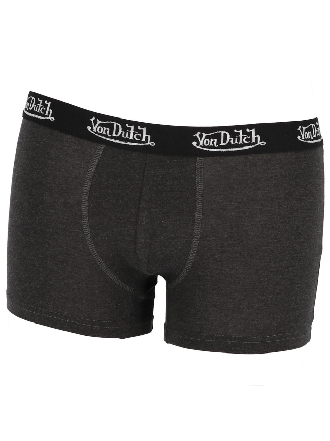 Boxer classic uni anthracite homme - Von Dutch