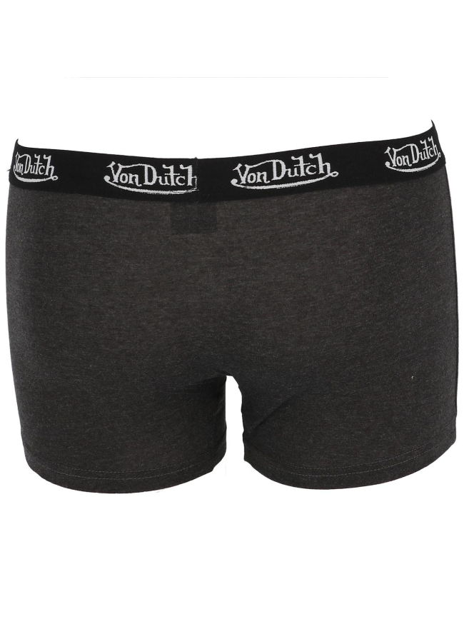 Boxer classic uni anthracite homme - Von Dutch