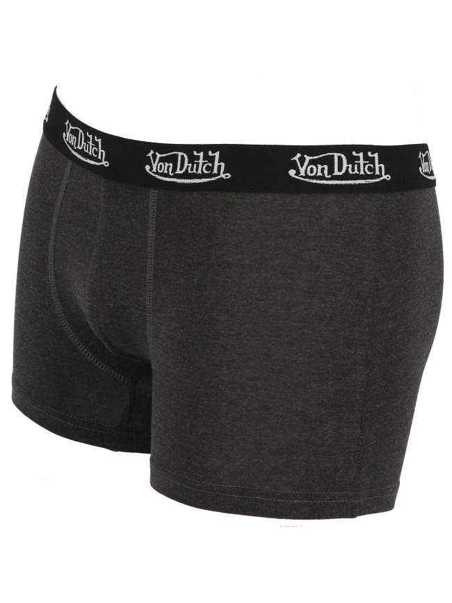 Boxer classic uni anthracite homme - Von Dutch