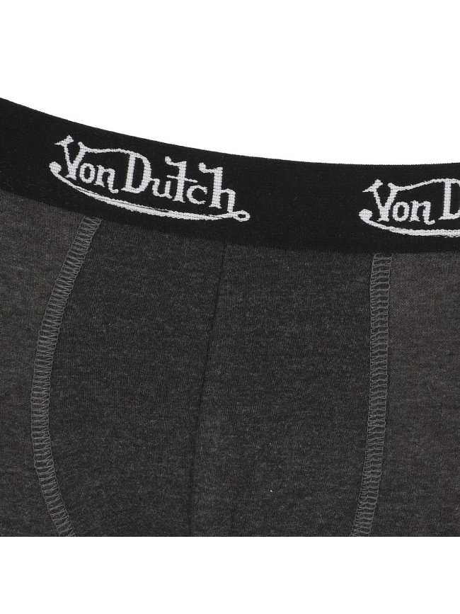 Boxer classic uni anthracite homme - Von Dutch