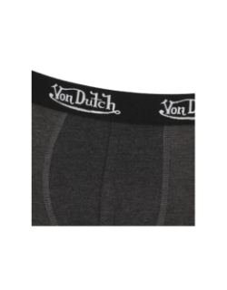 Boxer classic uni anthracite homme - Von Dutch