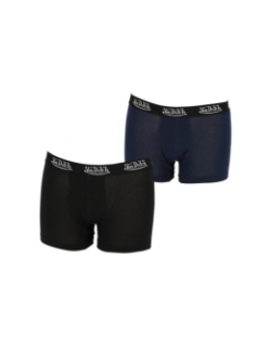 Pack 2 boxers classic uni noir homme - Von Dutch