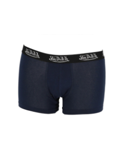 Pack 2 boxers classic uni noir homme - Von Dutch