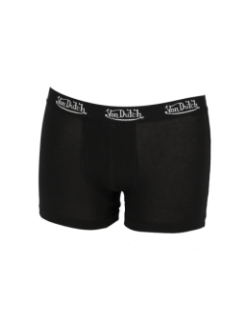 Pack 2 boxers classic uni noir homme - Von Dutch