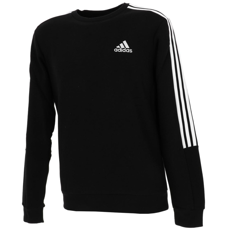 Sweat sport cut 3 bandes noir - Adidas