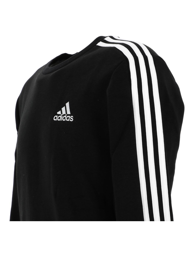 Sweat sport cut 3 bandes noir - Adidas