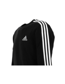 Sweat sport cut 3 bandes noir - Adidas