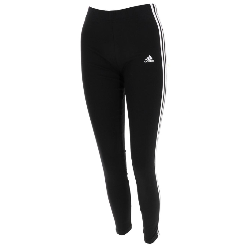 Legging de sport 3s noir/blanc fille - Adidas