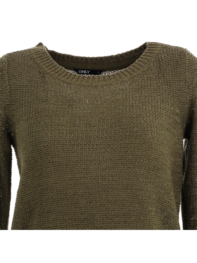 Pull fin geena kalamata kaki femme - Only