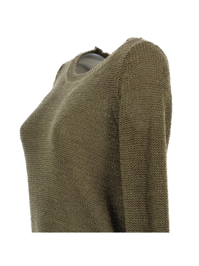 Pull fin geena kalamata kaki femme - Only