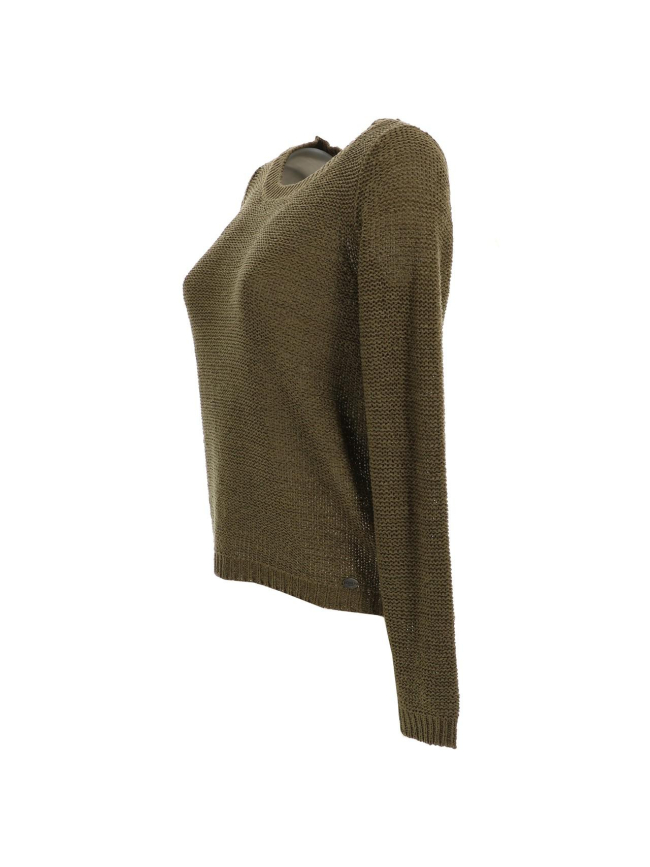 Pull fin geena kalamata kaki femme - Only