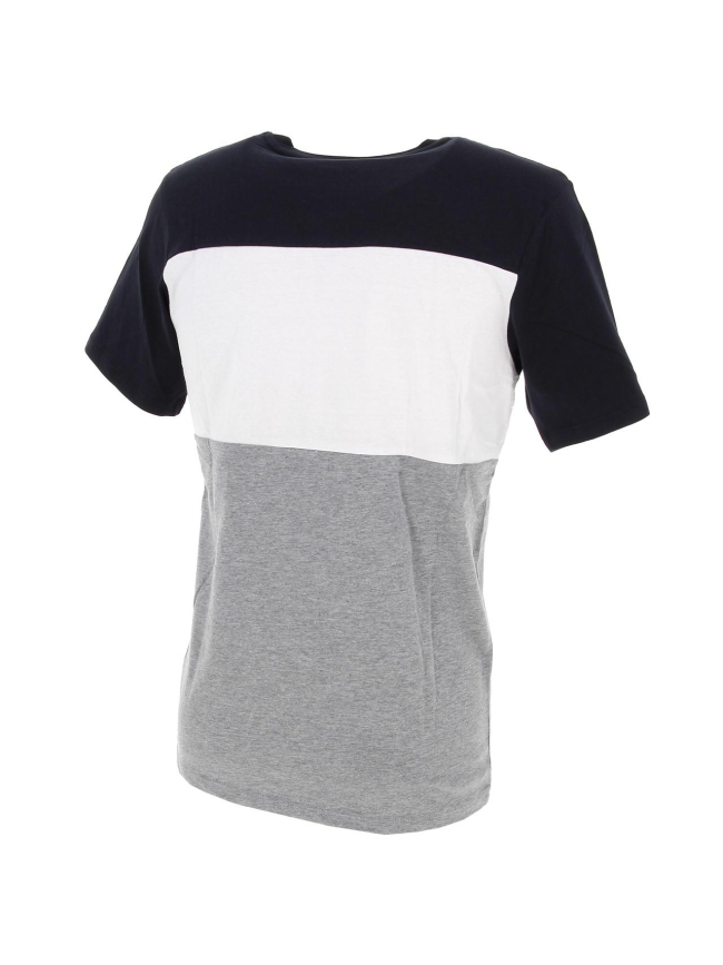 T-shirt logo block gris homme - Jack & Jones