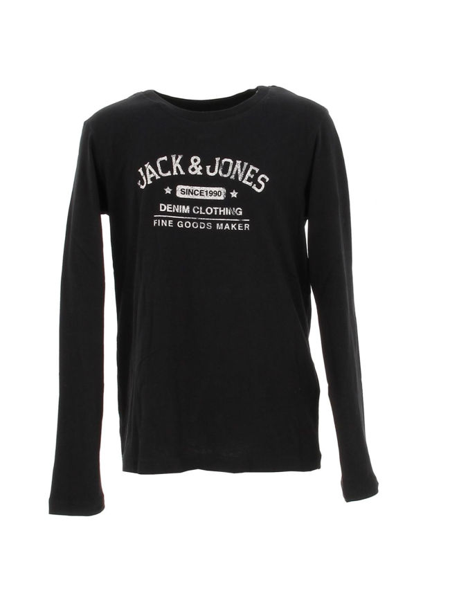 T-shirt manches longues jeans noir enfant - Jack & Jones