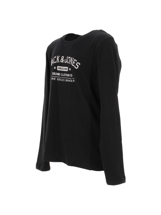 T-shirt manches longues jeans noir enfant - Jack & Jones