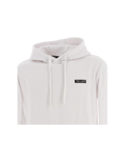 Sweat à capuche nark blanc homme - Teddy Smith