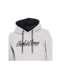 Sweat à capuche legend gris homme - Jack & Jones