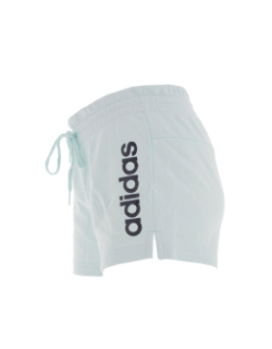 Short de sport linear vert femme - Adidas