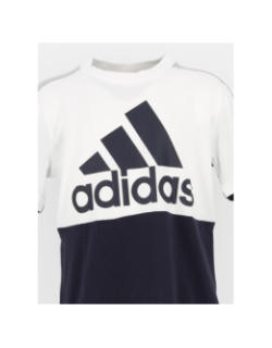 T-shirt sport logo bleu garçon - Adidas