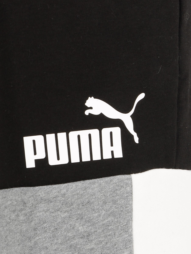 Short ess block noir homme - Puma
