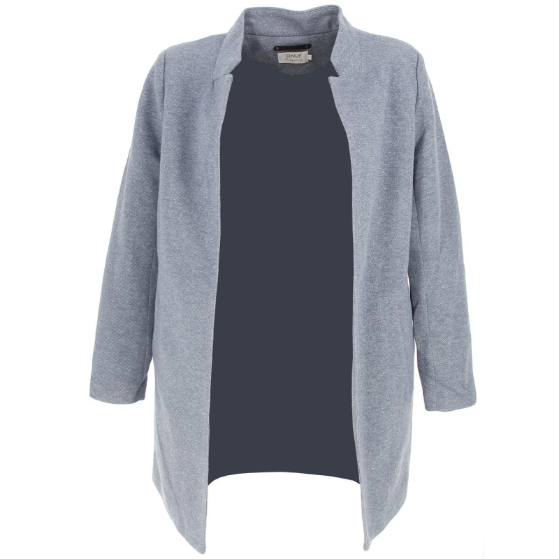 Veste longue soho bleu femme - Only
