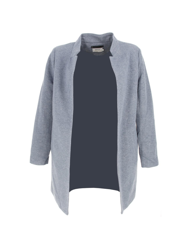Veste longue soho bleu femme - Only