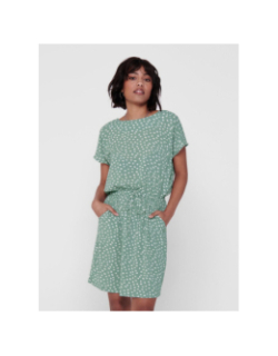 Robe à pois mariana vert femme - Only