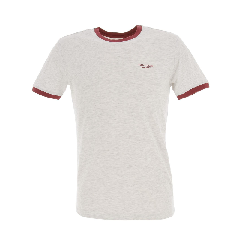 T-shirt the tee gris chiné homme - Teddy Smith