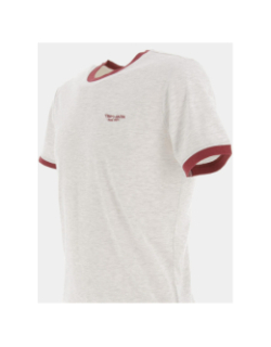 T-shirt the tee gris chiné homme - Teddy Smith