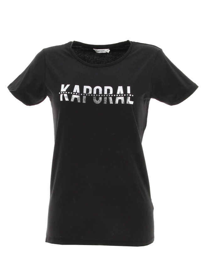 T-shirt kass noir homme - Kaporal