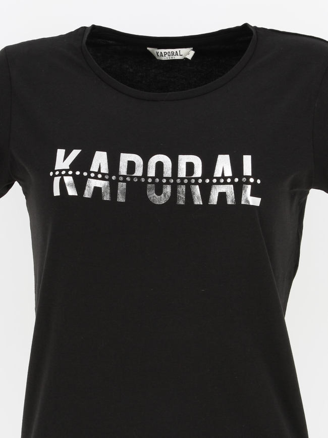 T-shirt kass noir homme - Kaporal