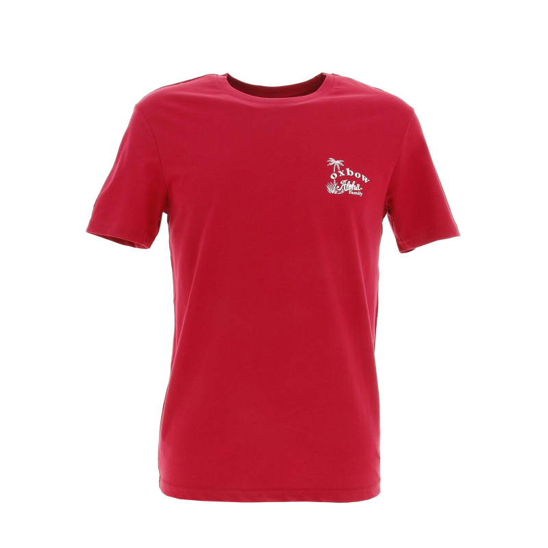 T-shirt selmi grenade rouge homme - Oxbow