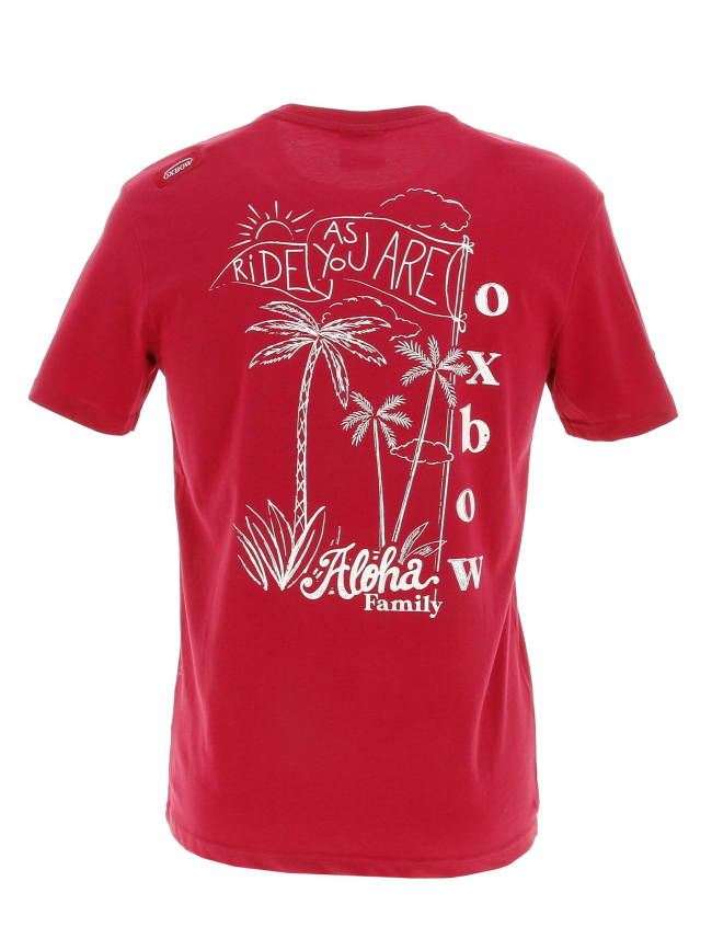 T-shirt selmi grenade rouge homme - Oxbow