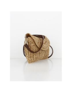 Sac à mains linja cross body naturel femme - Pieces