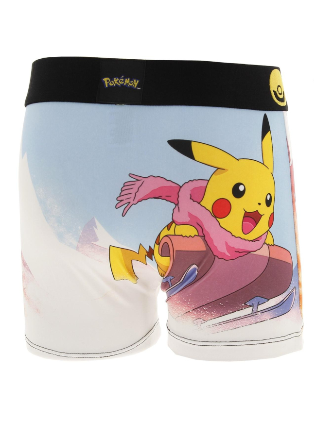 Boxer pokémon luge multicolore garçon - Freegun