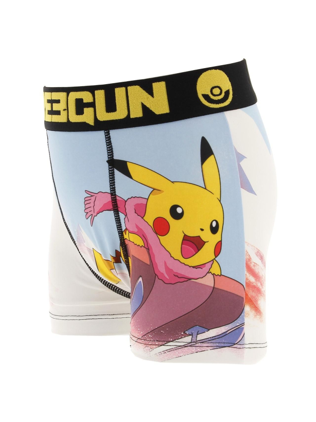 Boxer pokémon luge multicolore garçon - Freegun