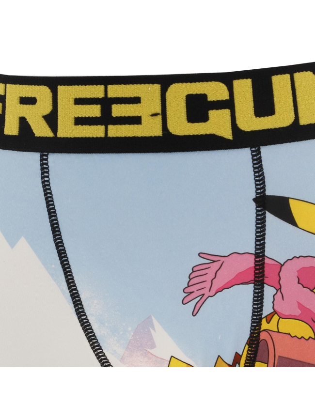 Boxer pokémon luge multicolore garçon - Freegun