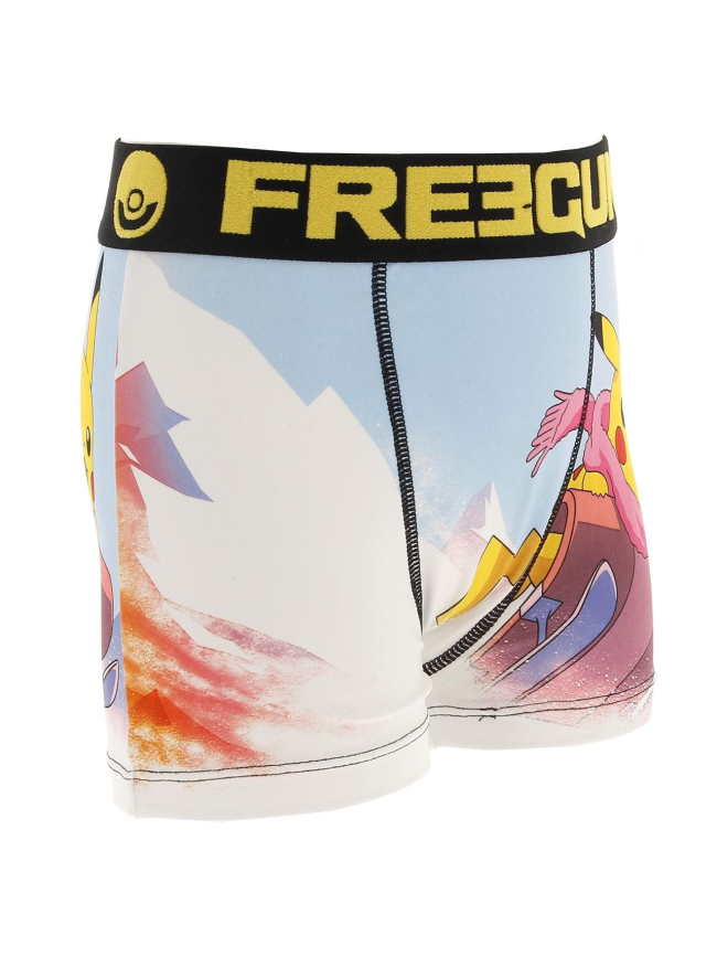 Boxer pokémon luge multicolore garçon - Freegun