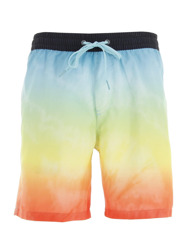Short de bain faded multicolore homme - Quiksilver